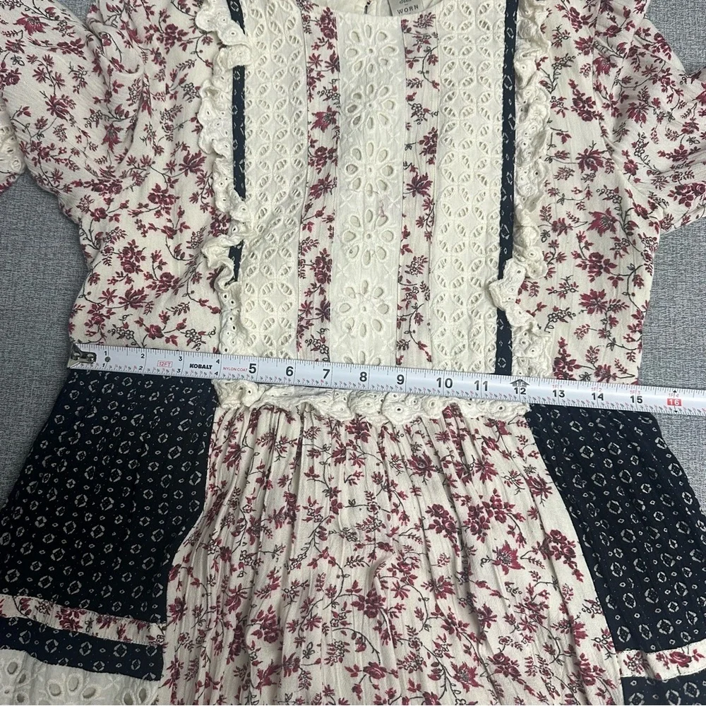 Anthropologie Seen Worn Kept Sassy Pheasant Tunic Dress - Picture 12 of 12